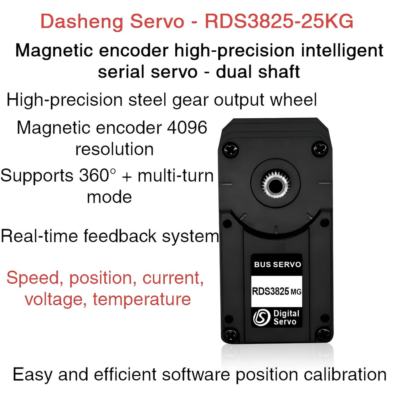 DSSERVO RDS3825 Servo Motor detail image 1