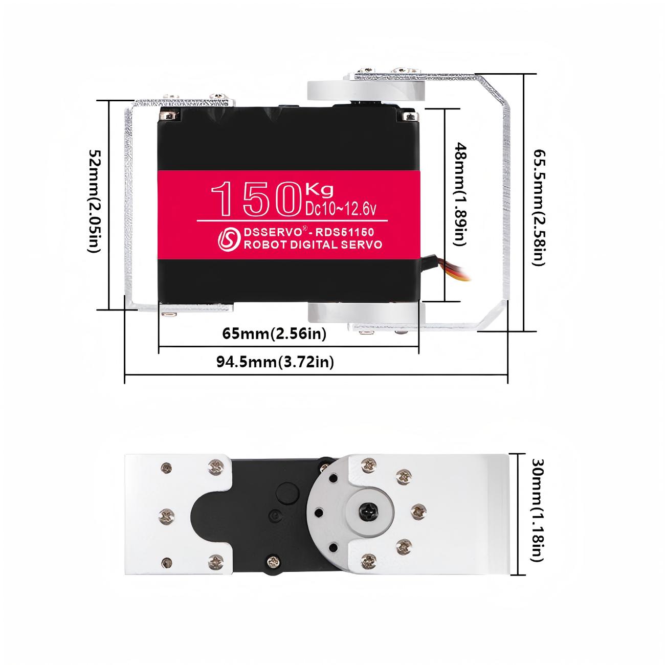 DSSERVO RDS51150 Servo Motor detail image 2