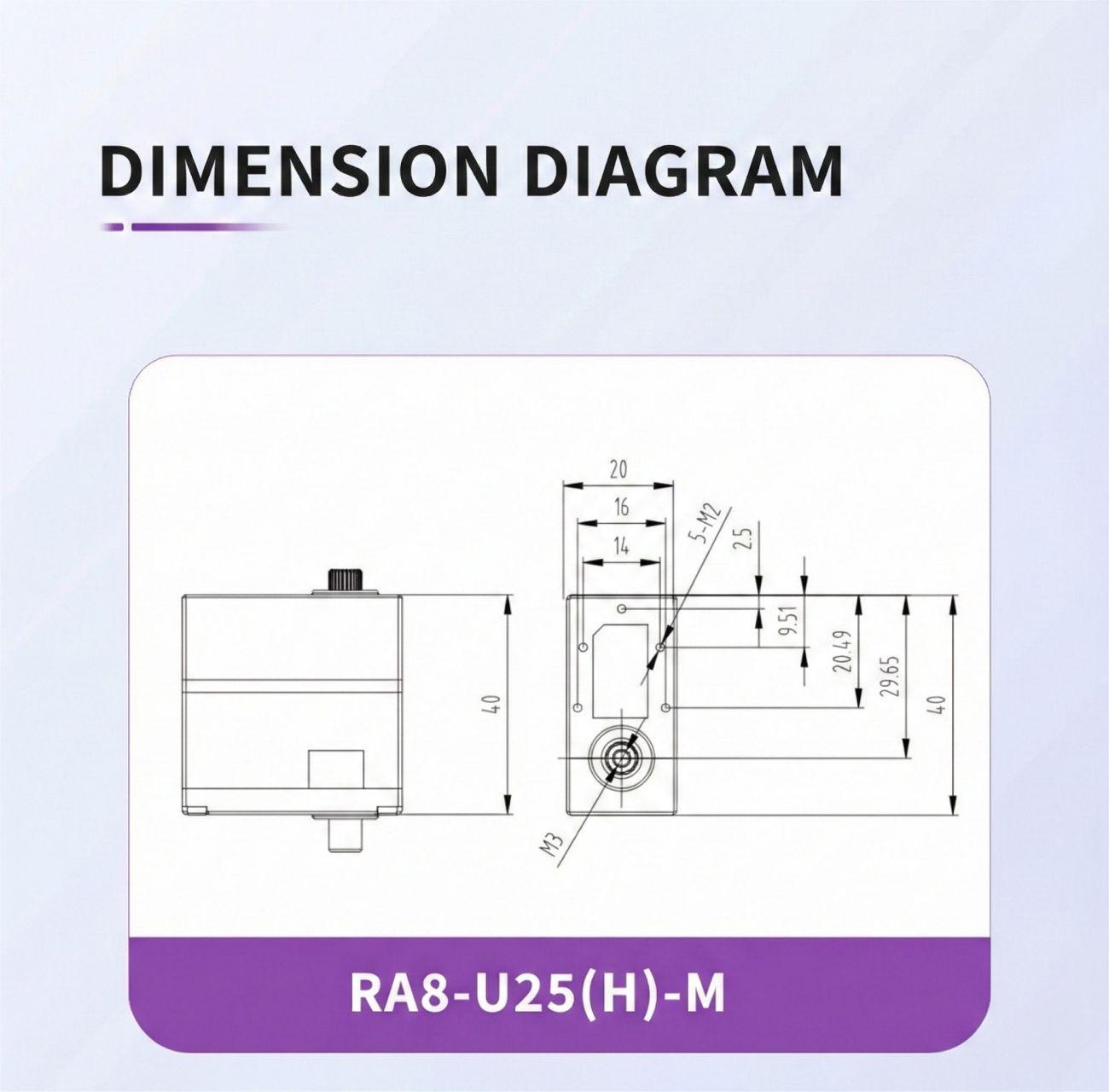 Fashion Star HA8-U25-M UART Bus Servo detail image 18
