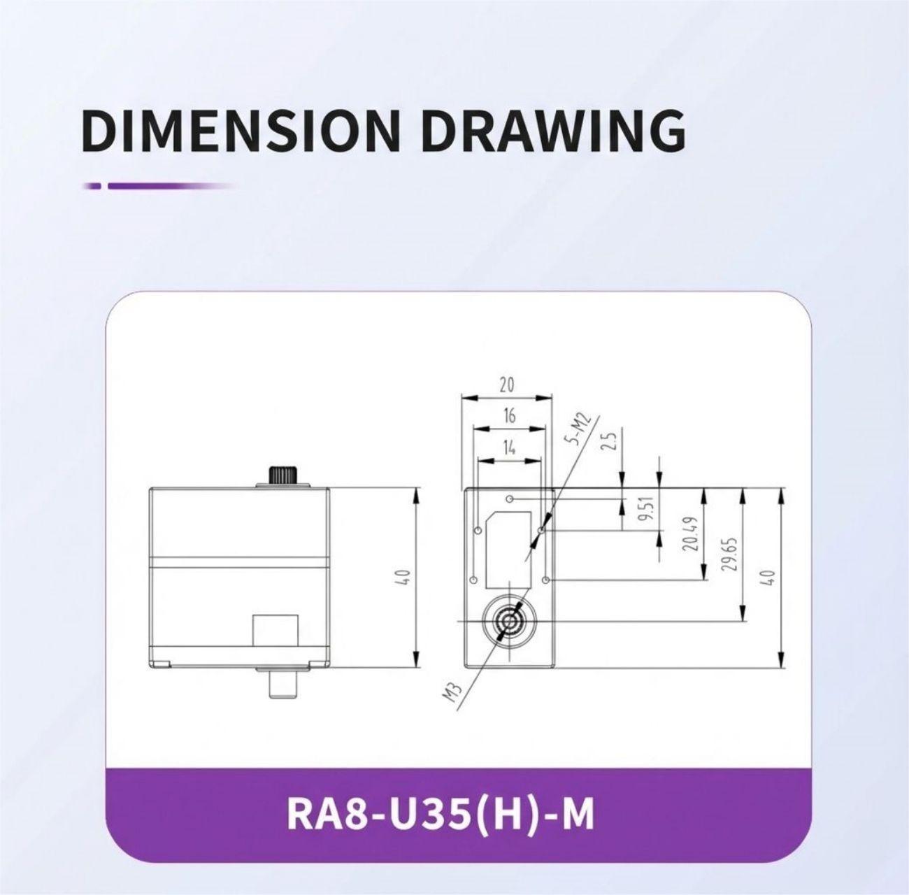 Fashion Star HA8-U35-M UART Bus Servo detail image 18