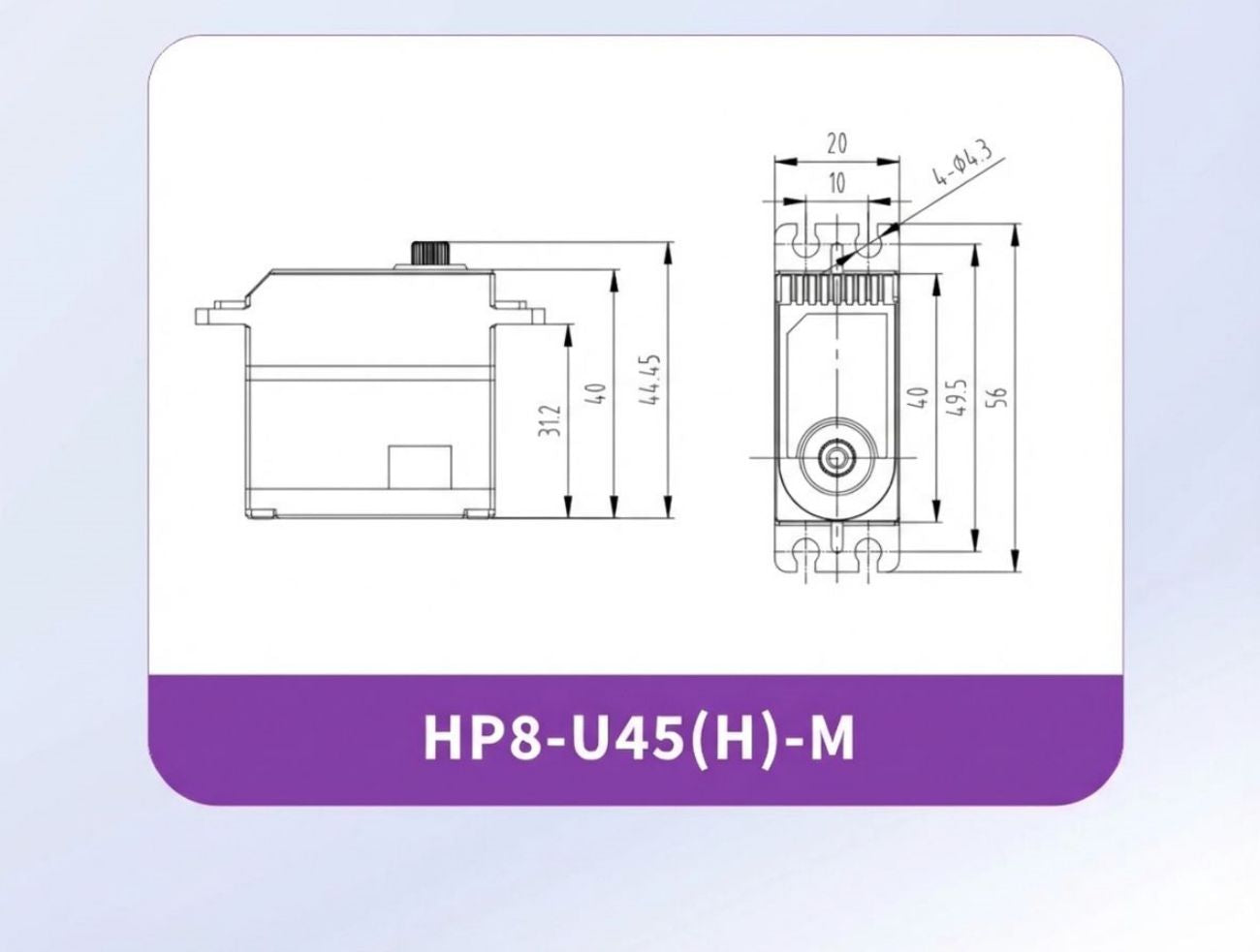 Fashion Star HA8-U35-M UART Bus Servo detail image 19
