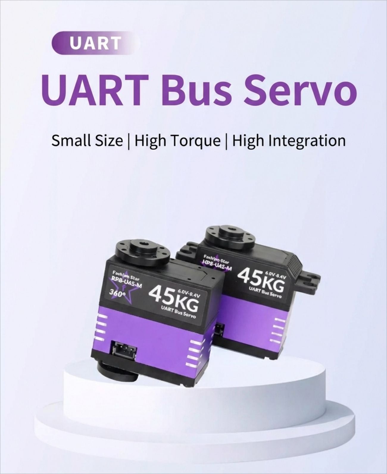 Fashion Star HP8-U45H-M UART Bus Servo detail image 1
