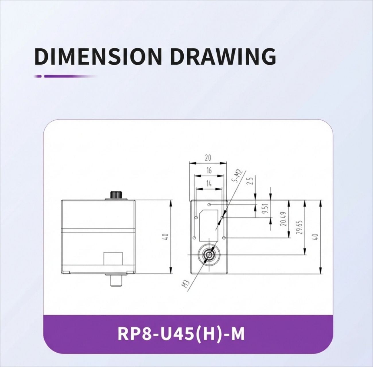 Fashion Star HP8-U45H-M UART Bus Servo detail image 17