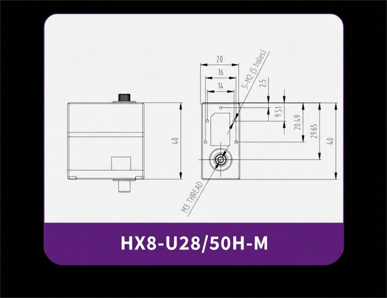 Fashion Star HX8-U28H-M UART Bus Servo detail image 18