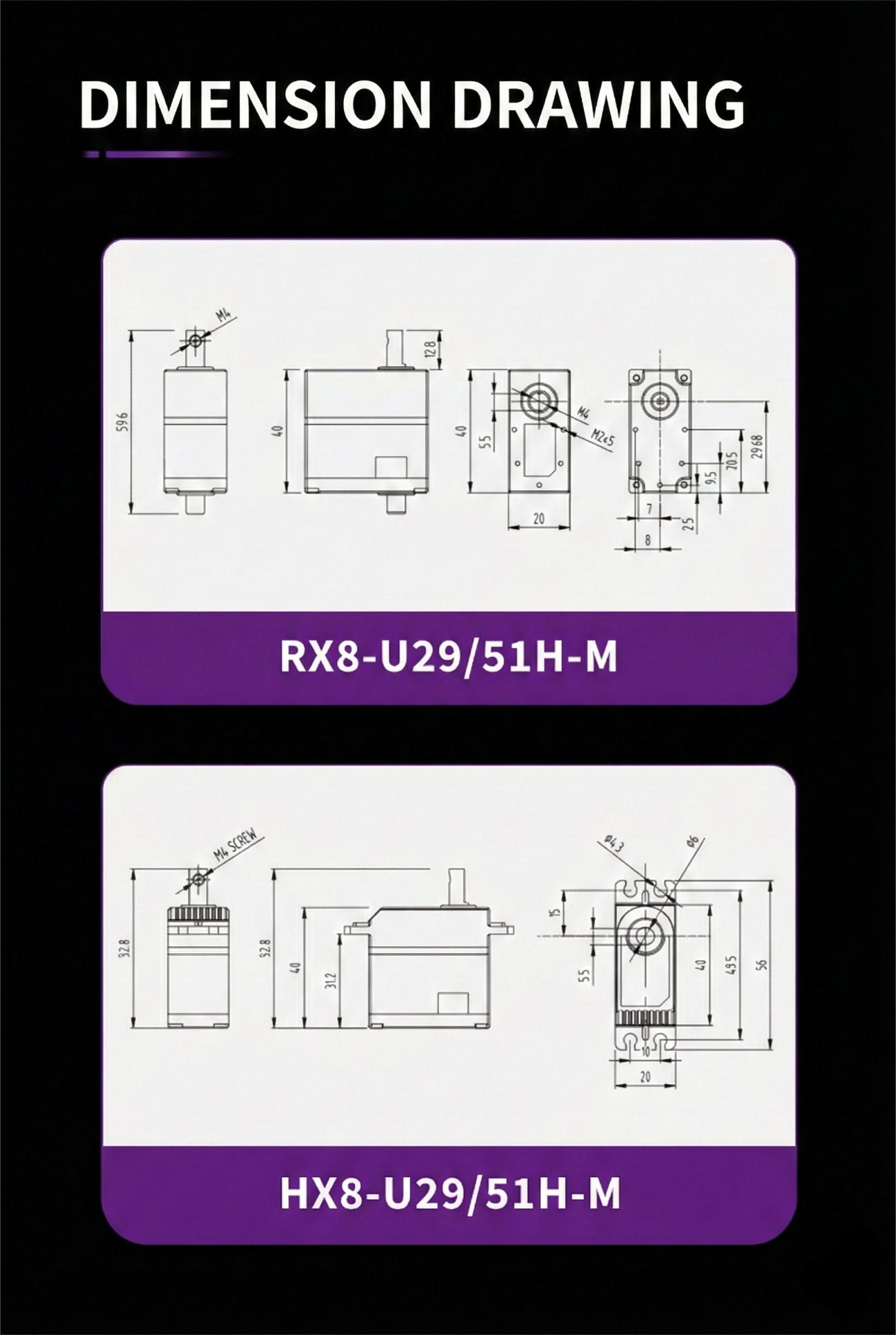 Fashion Star HX8-U29H-M UART Bus Servo detail image 17