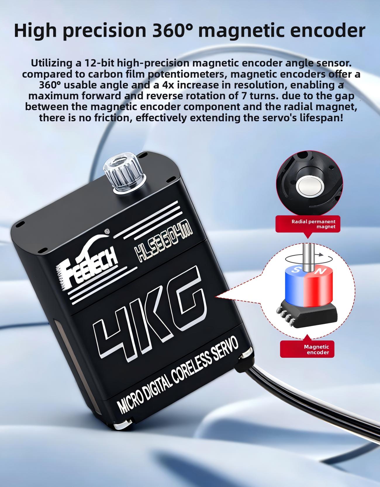 FEETECH HL3604 Servo Motor detail image 3