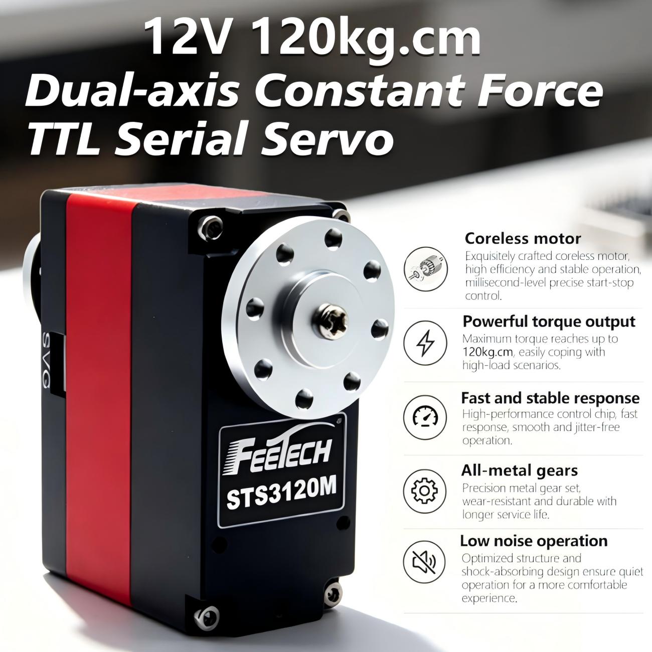 FEETECH ST3120/ST3200 Servo Motor detail image 2