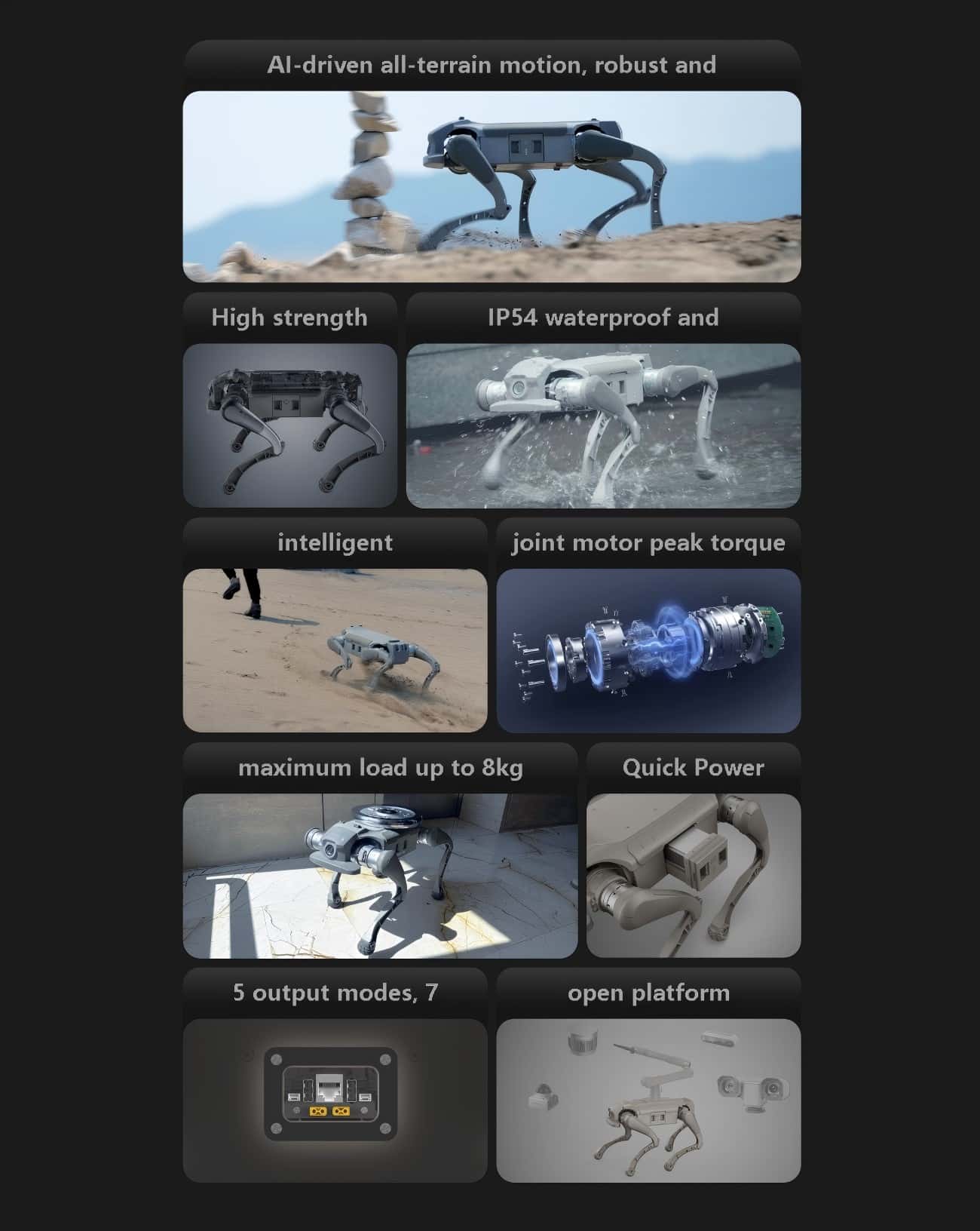 GENISOM L1 Robot | Quadruped Robot Platform for Robotics Research detail image 3