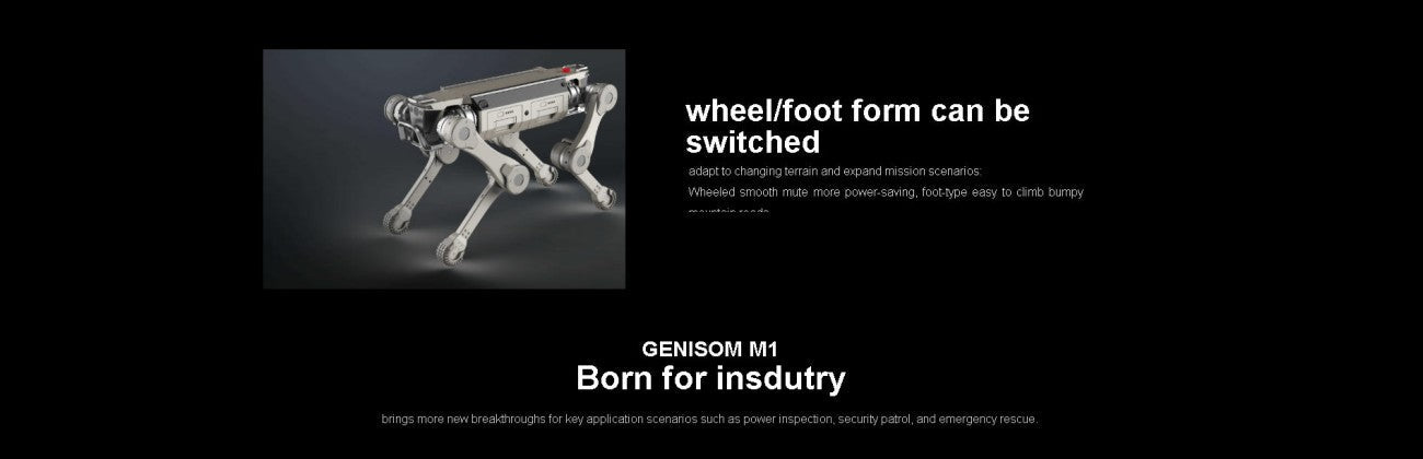 GENISOM M1 Robot | Quadruped Robot Platform for Robotics Research detail image 5