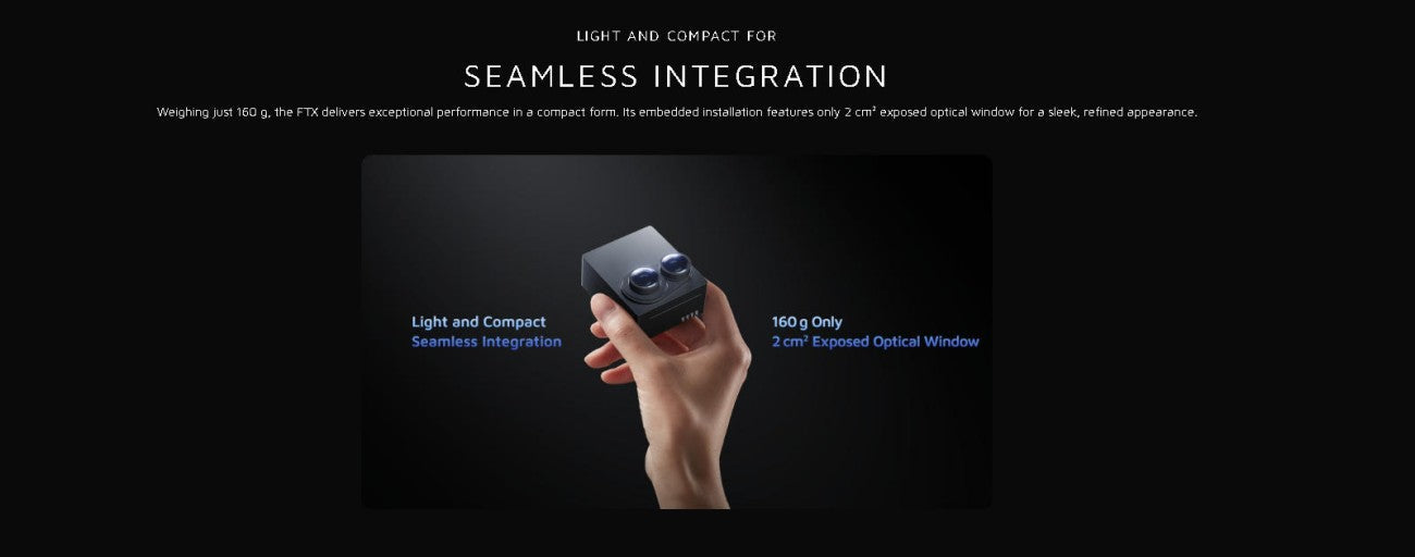 HESAI FTX LiDAR | Robot LiDAR Sensor for Robotics & Mapping detail image 5