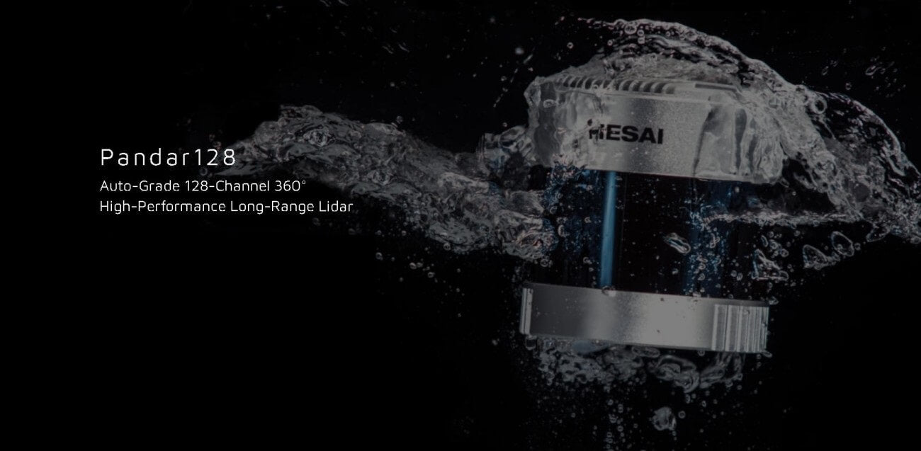 HESAI Pandar128 LiDAR | Robot LiDAR Sensor for Robotics & Mapping detail image 1
