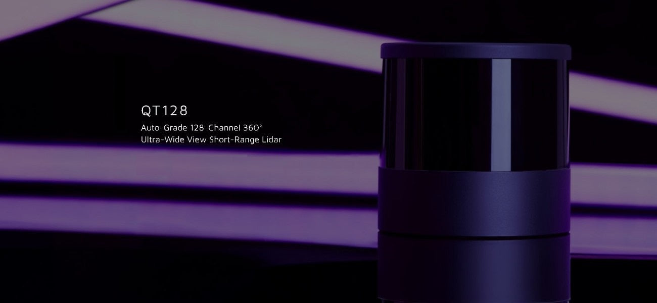 HESAI QT128 LiDAR | Robot LiDAR Sensor for Robotics & Mapping detail image 1