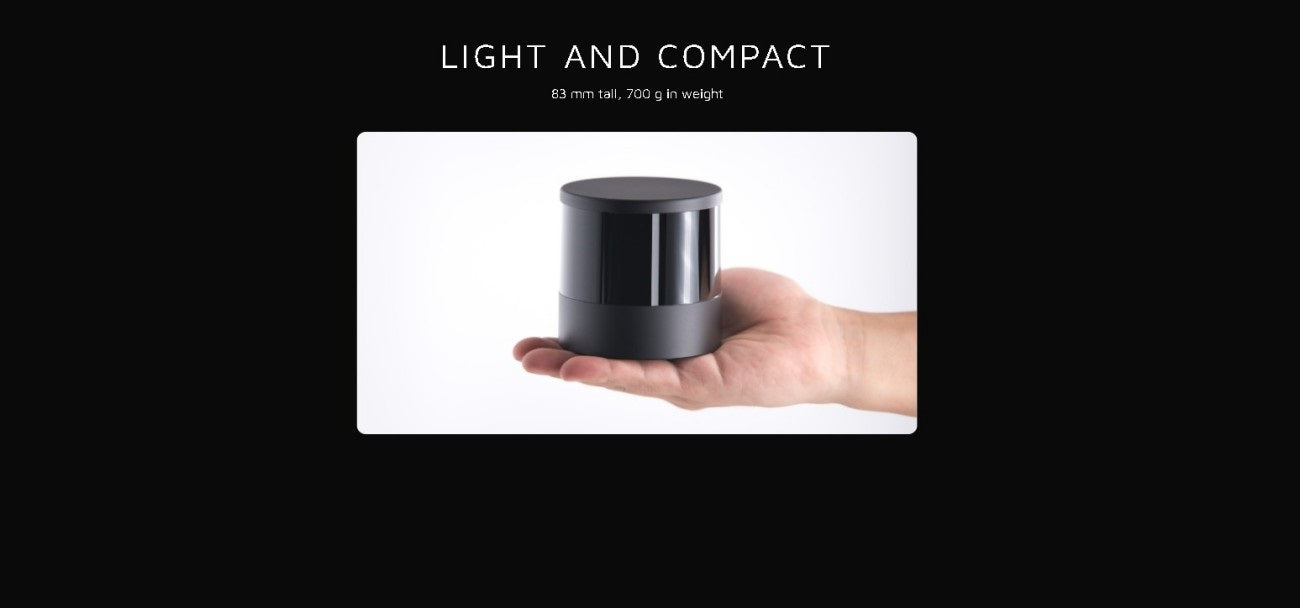 HESAI QT128 LiDAR | Robot LiDAR Sensor for Robotics & Mapping detail image 3