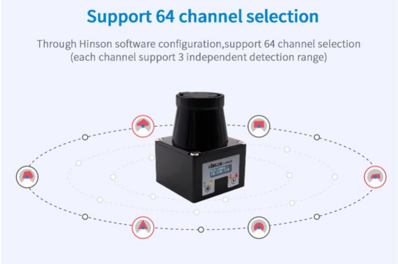 Hinson HE-3051 LiDAR | Robot LiDAR Sensor for Robotics & Mapping detail image 4