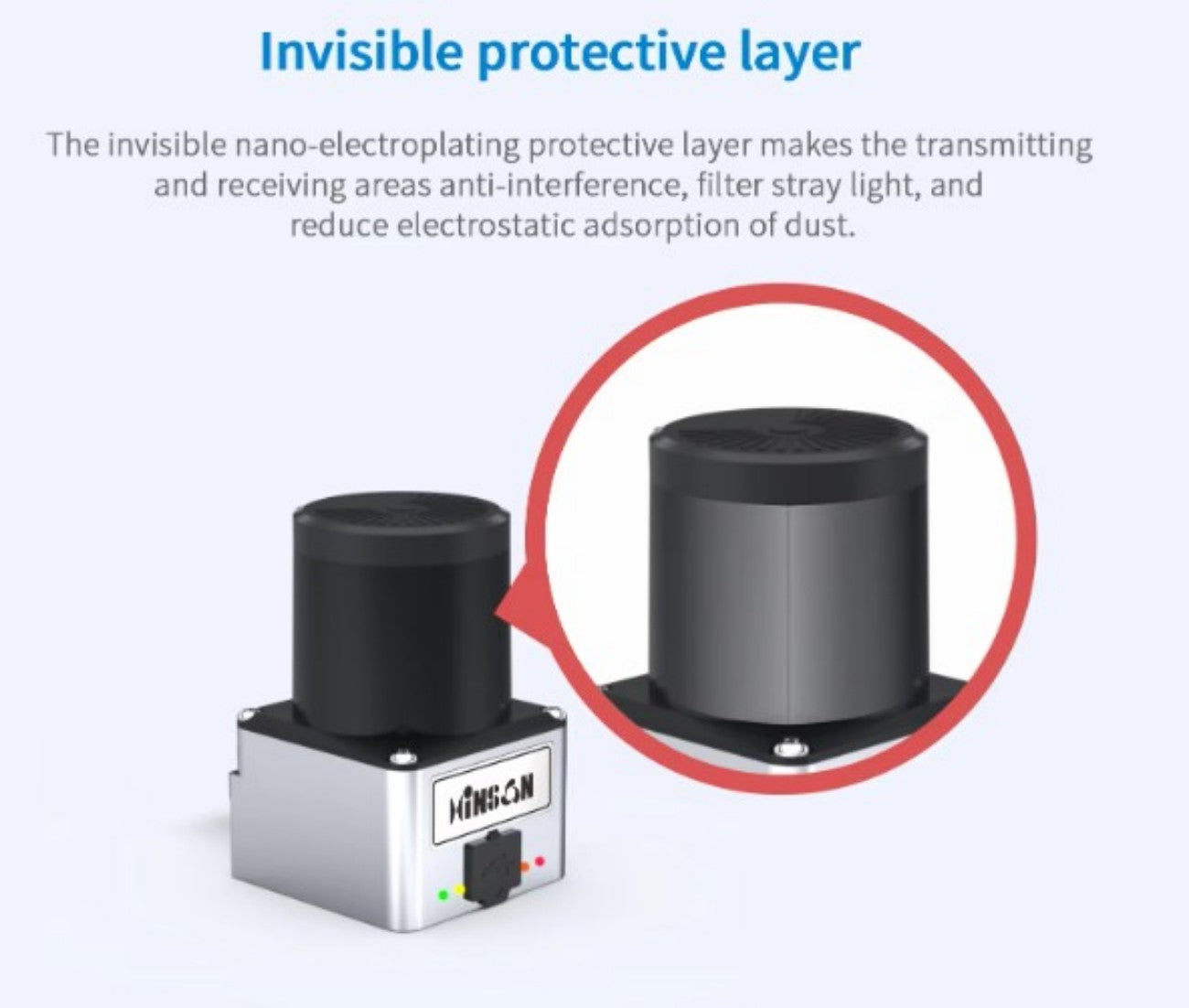 Hinson SE-0533 LiDAR | Robot LiDAR Sensor for Robotics & Mapping detail image 10