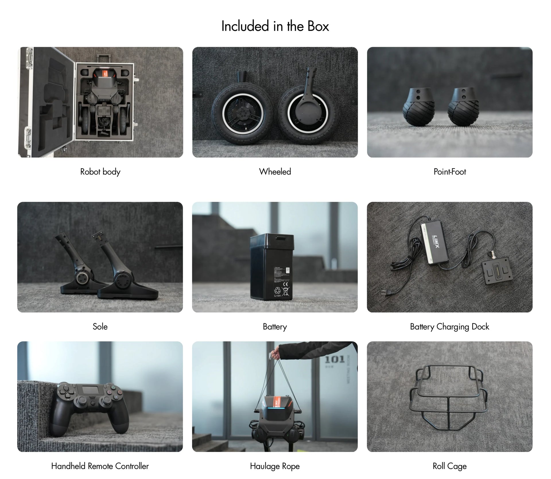 LimX Dynamics TRON 1 Multi-Modal Standard Biped Robot for Robotics Development