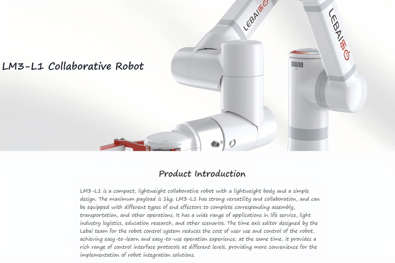LEBAI LM3-L1 Robotic Arm detail image 1