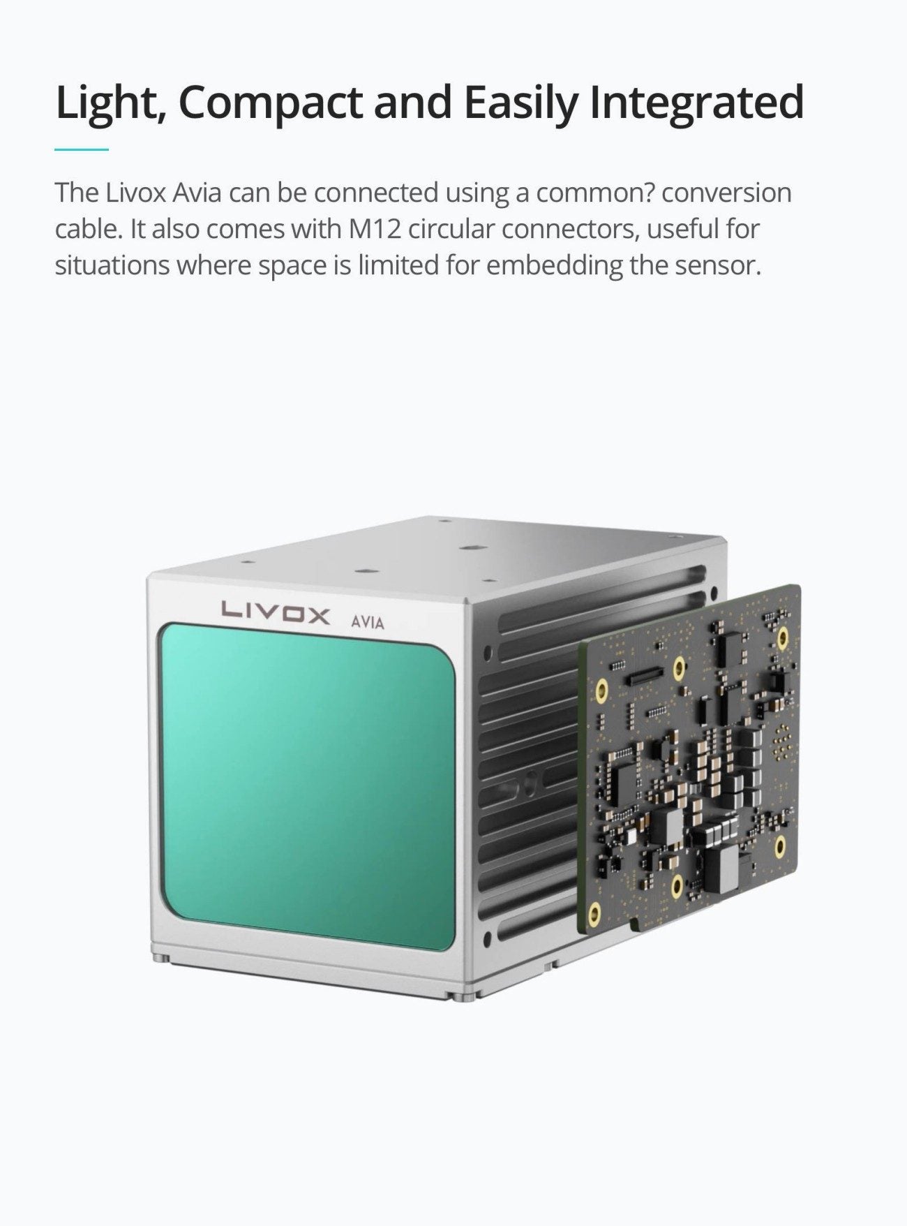 Livox Avia LiDAR for Robotics & Mapping