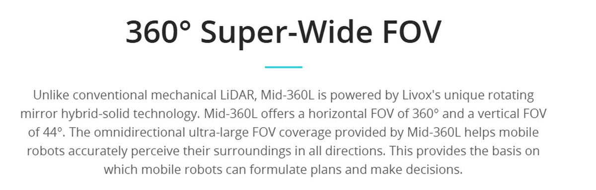 Livox MID-360L LiDAR detail image 3