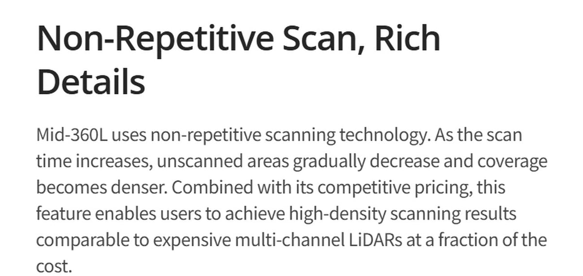 Livox MID-360L LiDAR detail image 12