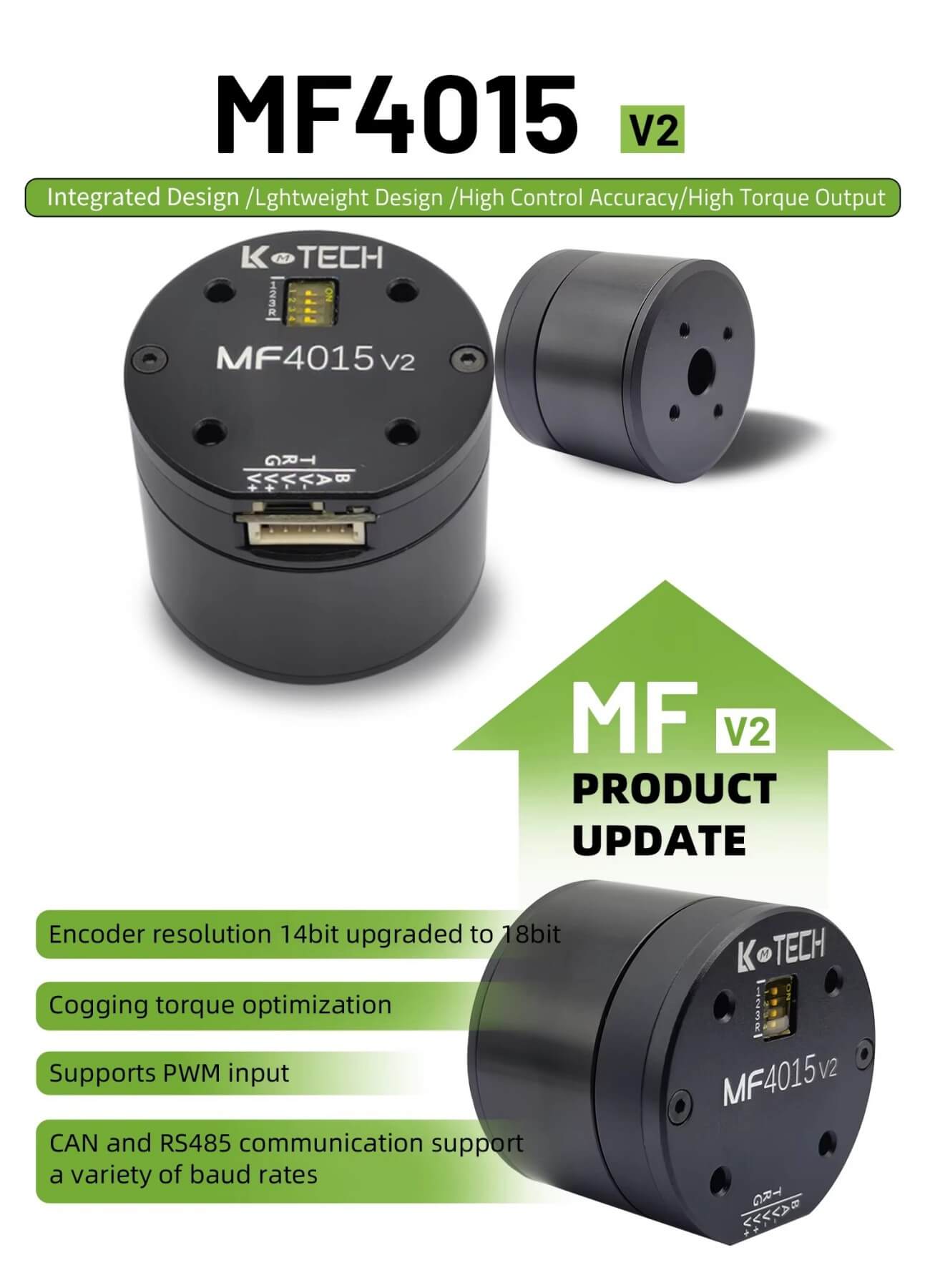 LKMTECH MF4015-V2 Motor detail image 1