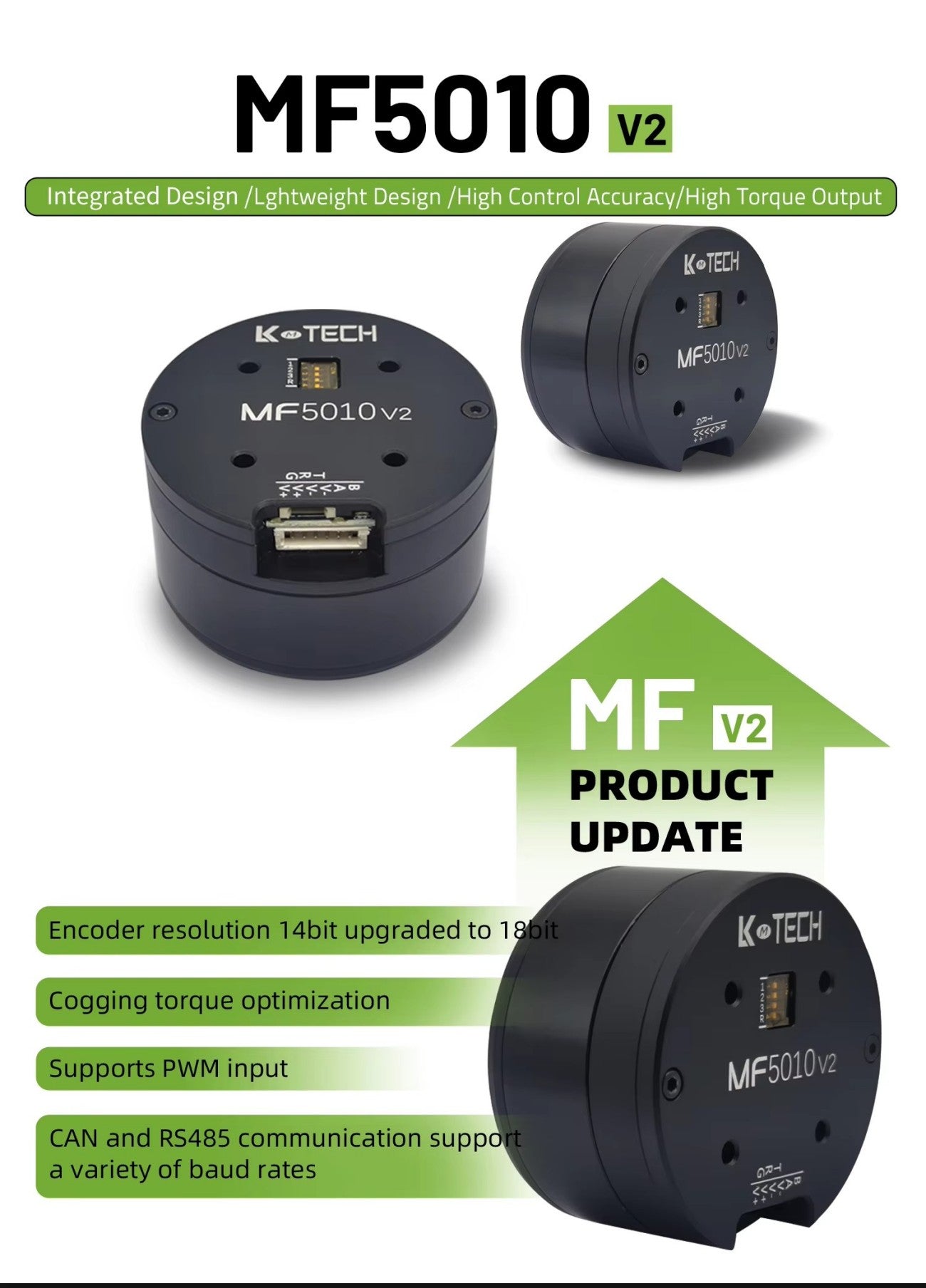 LKMTECH MF5010-V2 Motor detail image 1
