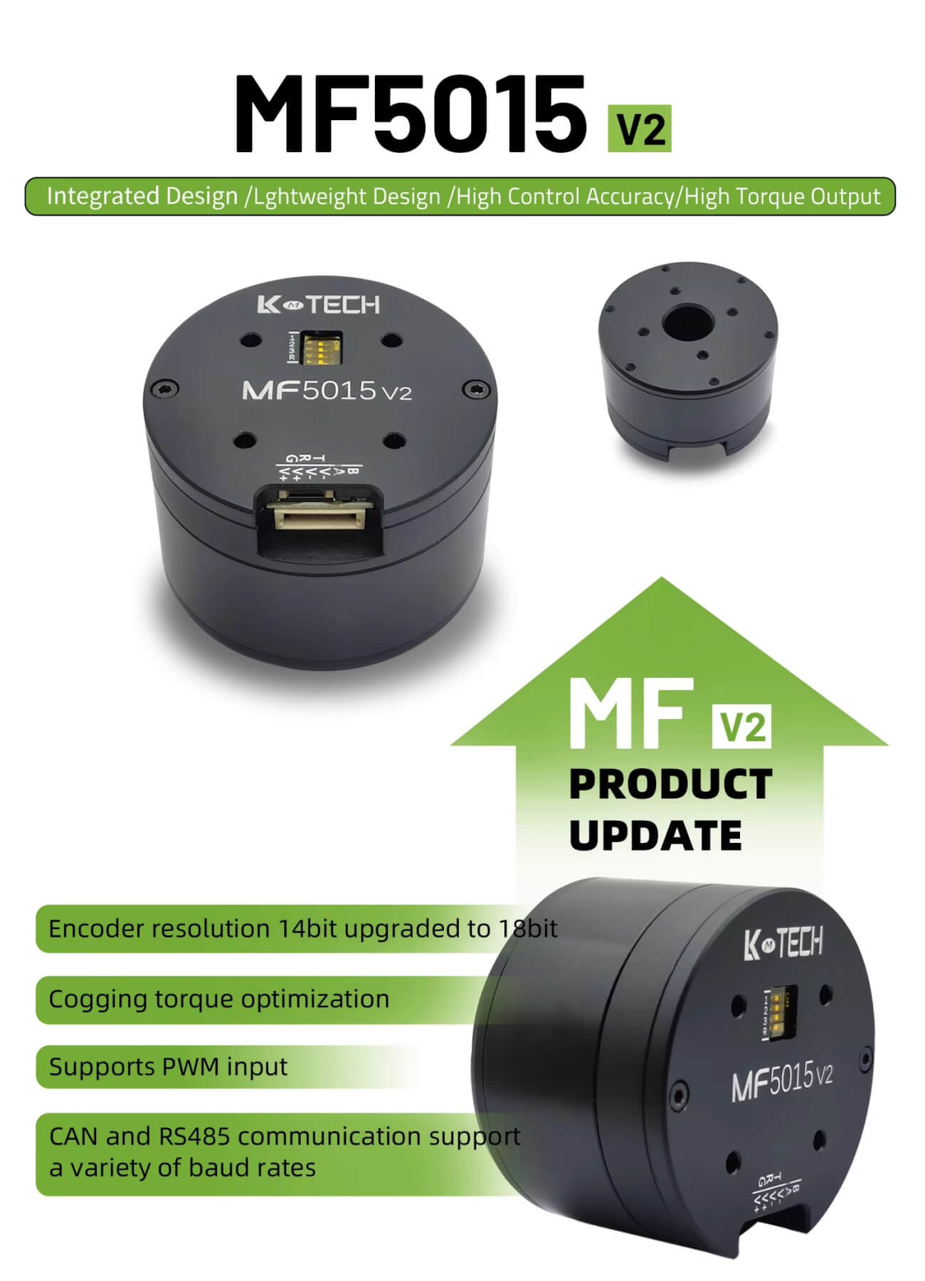 LKMTECH MF5015-V2 Motor detail image 1