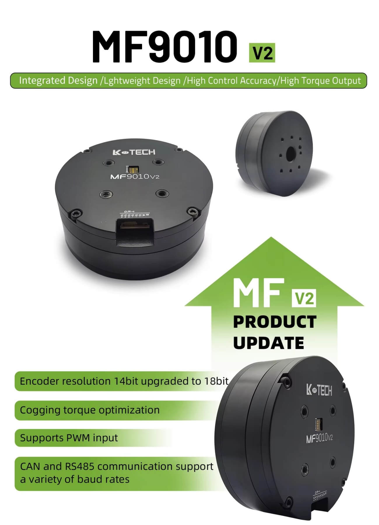 LKMTECH MF9010-V2 Motor detail image 1