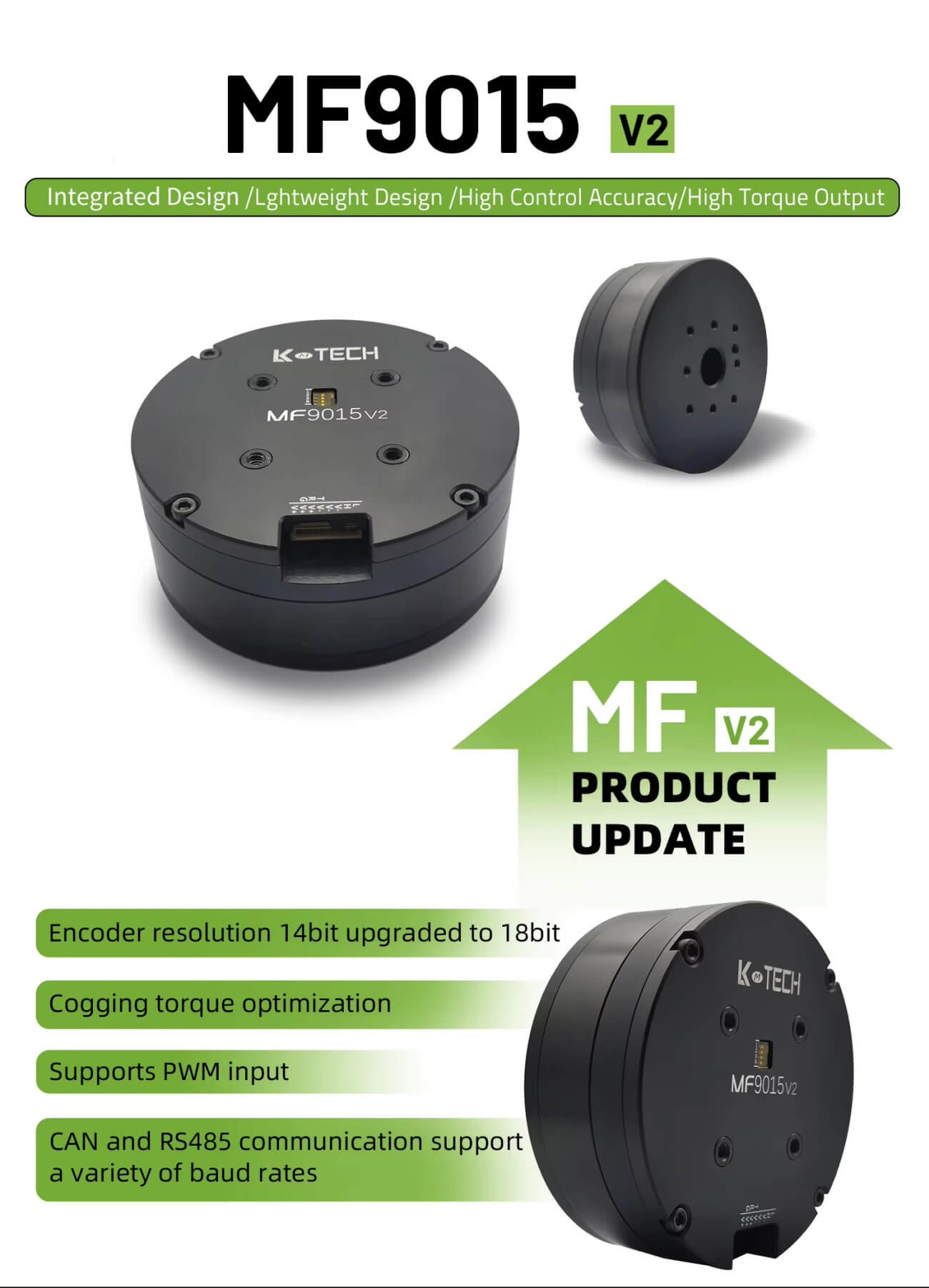 LKMTECH MF9015-V2 Motor detail image 1