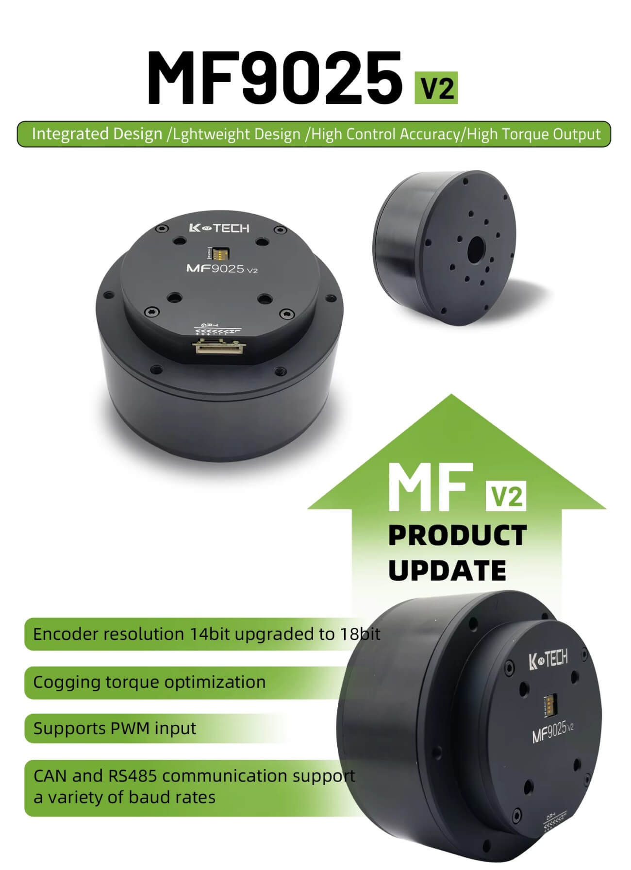 LKMTECH MF9025-V2 Motor detail image 1