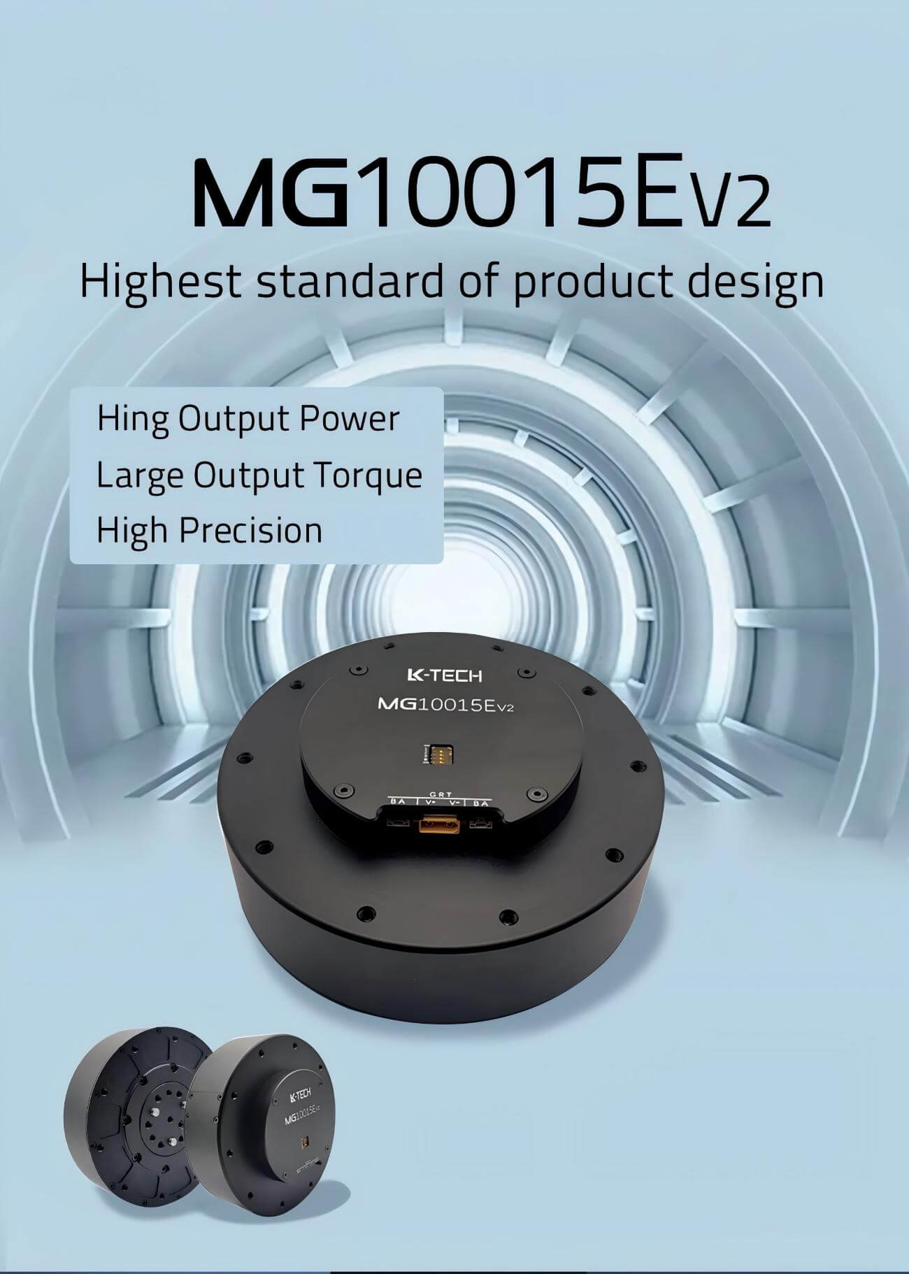 LKMTECH MG10015E-i10-V2 Motor | Robot Servo Motor for Robotics Development