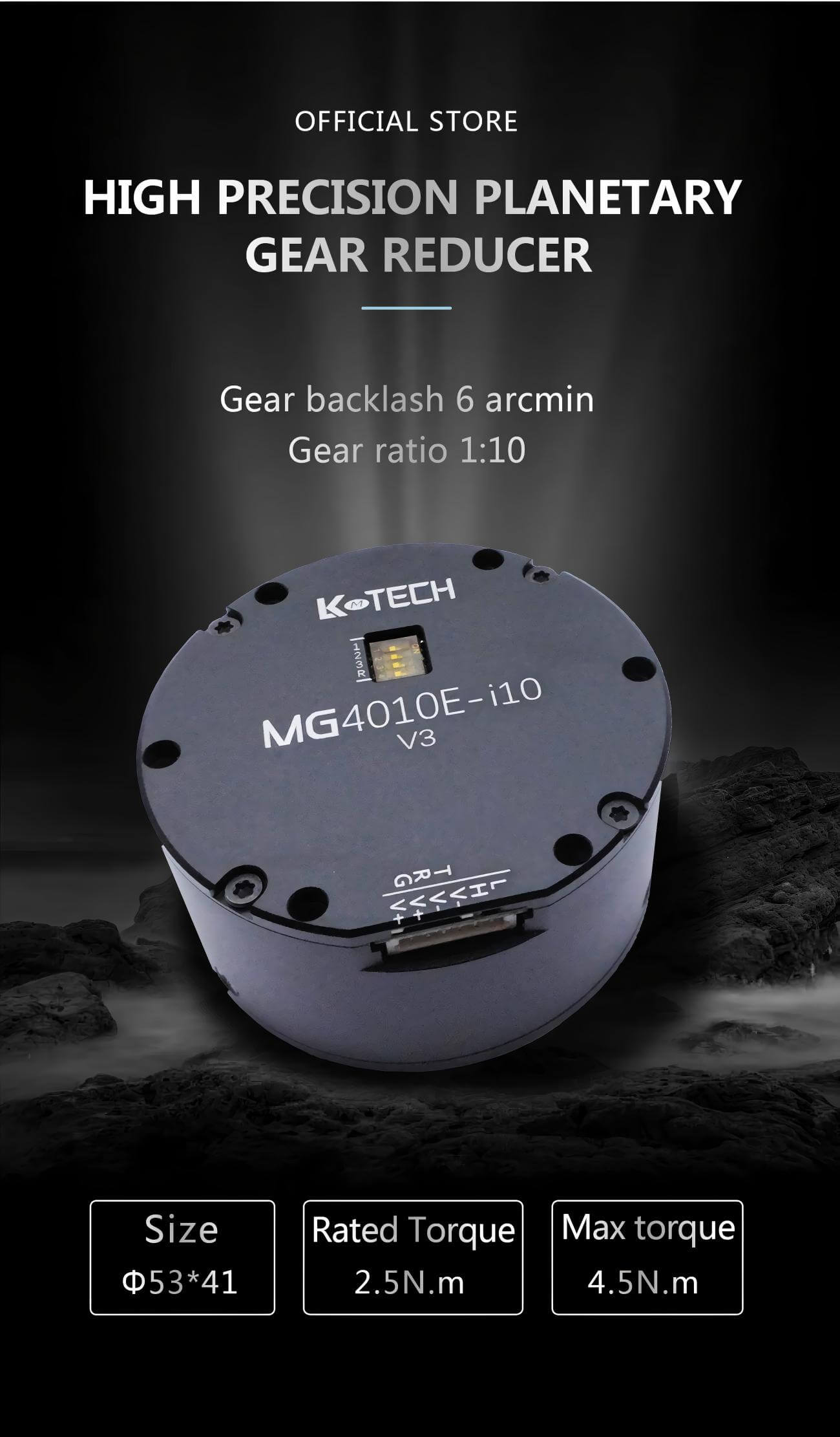 LKMTECH MG4010E-i10-V3 Motor detail image 5