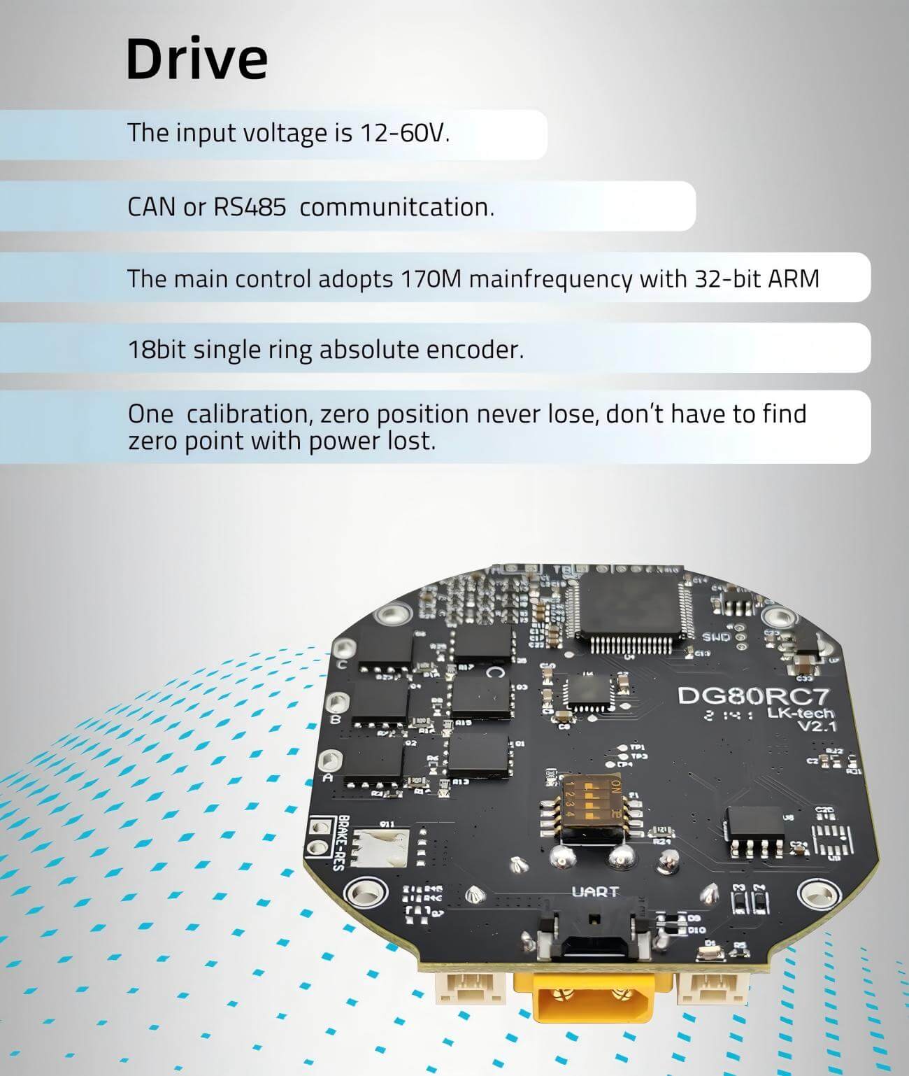 LKMTECH MG6012-i36-V3 Motor detail image 3