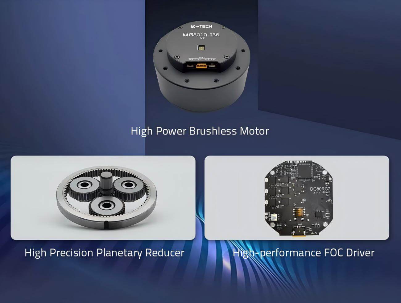 LKMTECH MG8010-i36-V2 Motor | Robot Servo Motor for Robotics Development