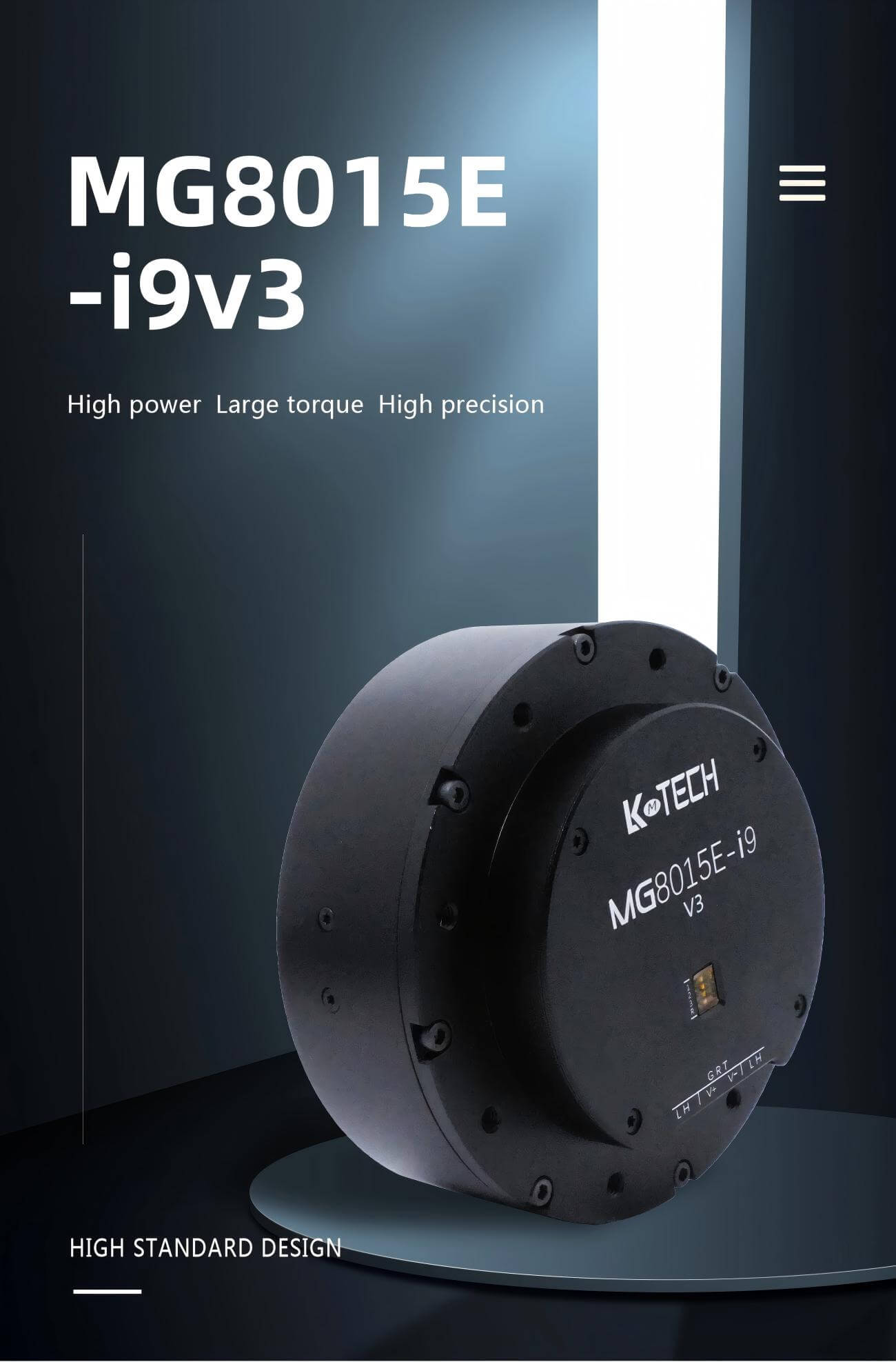 LKMTECH MG8015E-i9-V3 Motor | Robot Servo Motor for Robotics Development