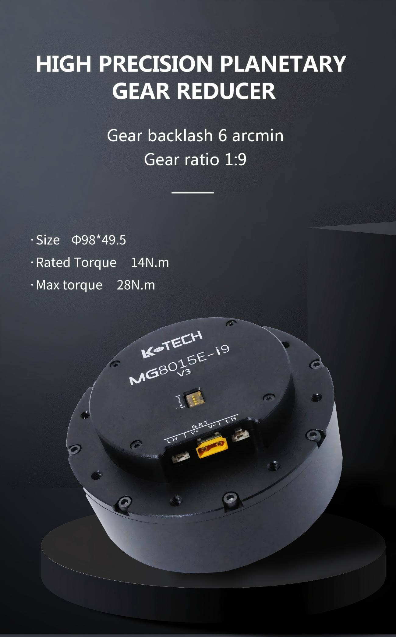 LKMTECH MG8015E-i9-V3 Motor | Robot Servo Motor for Robotics Development