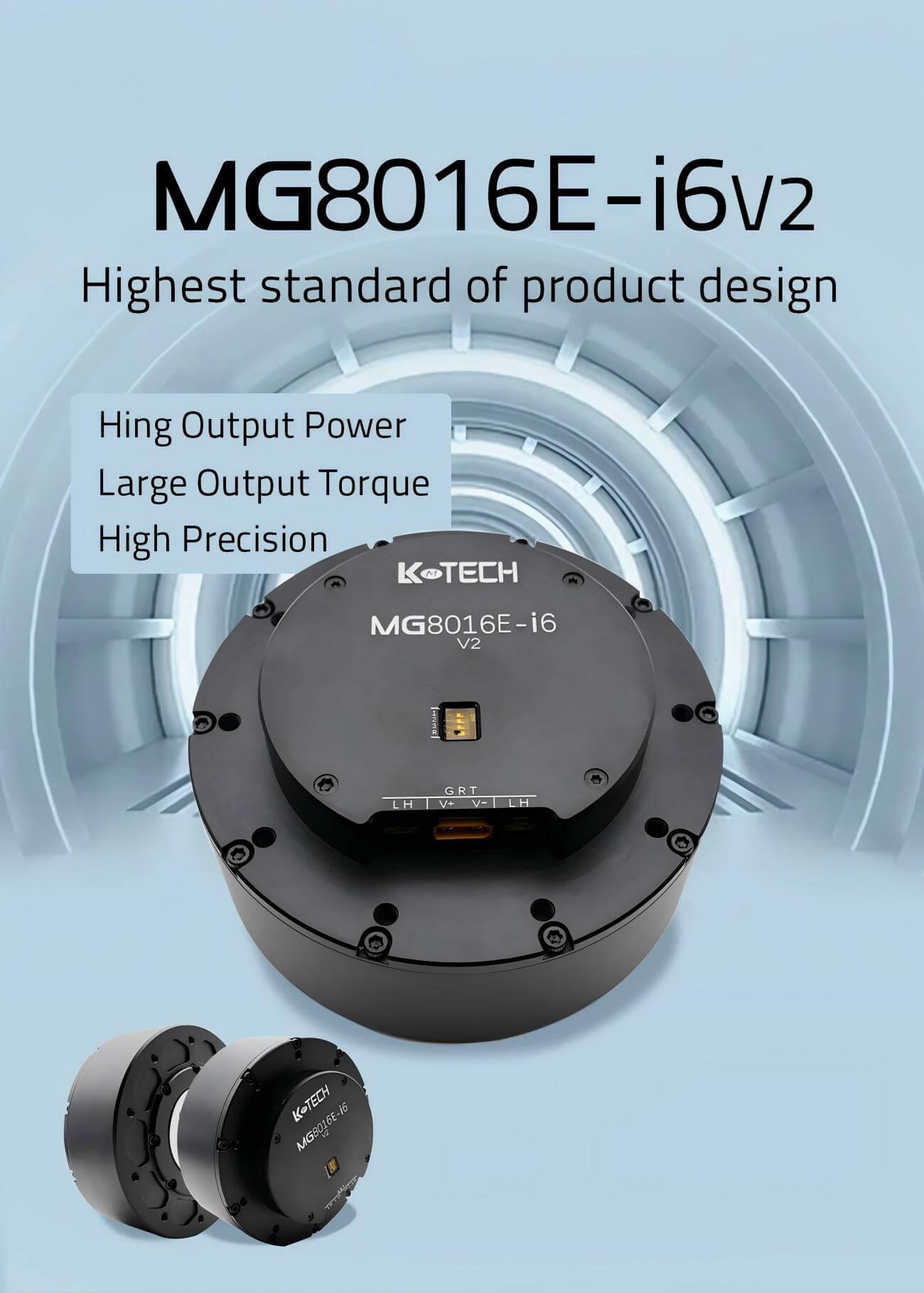 LKMTECH MG8016E-i6-V2 Motor | Robot Servo Motor for Robotics Development