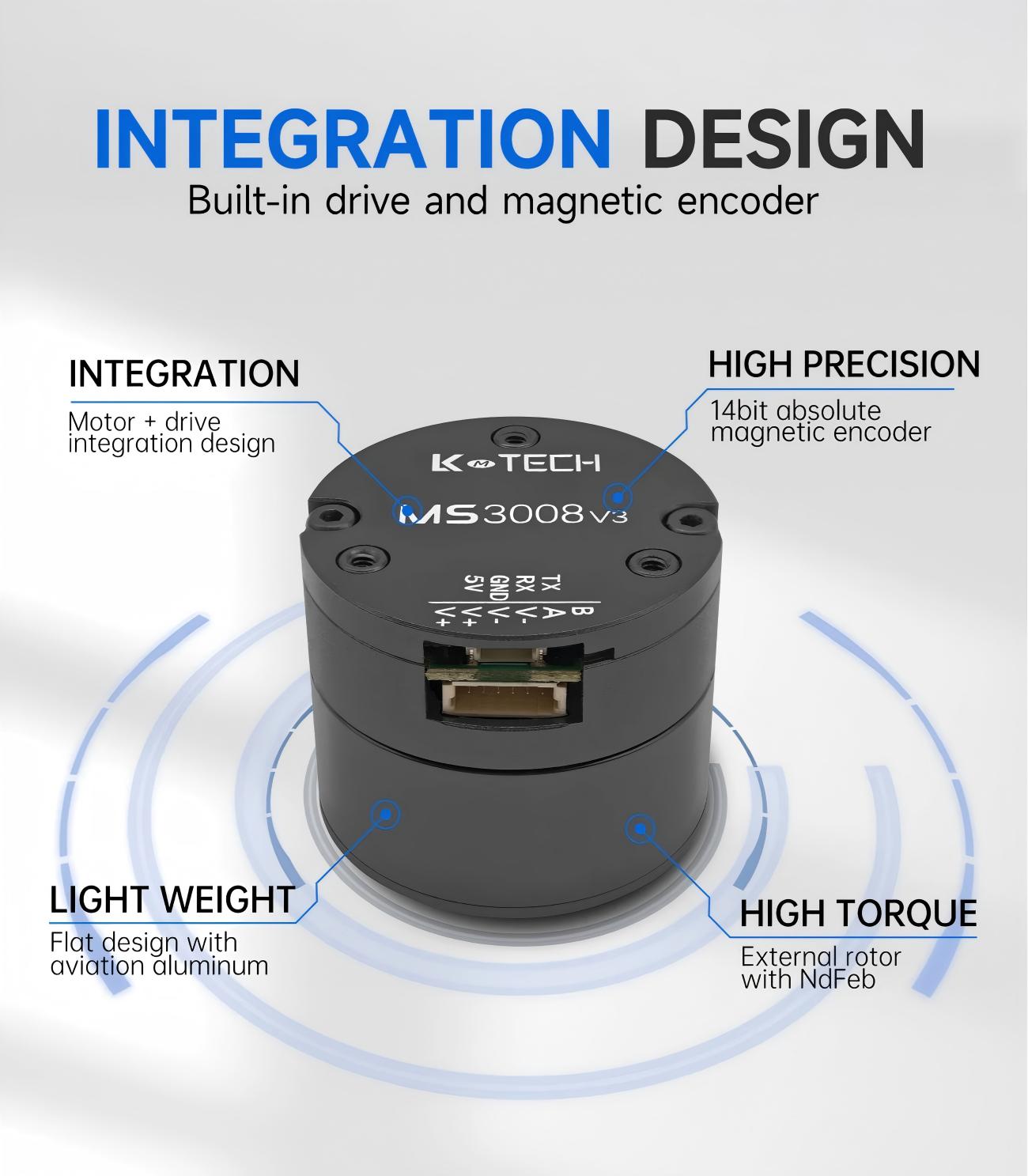 LKMTECH MS3008-V3 Motor detail image 2