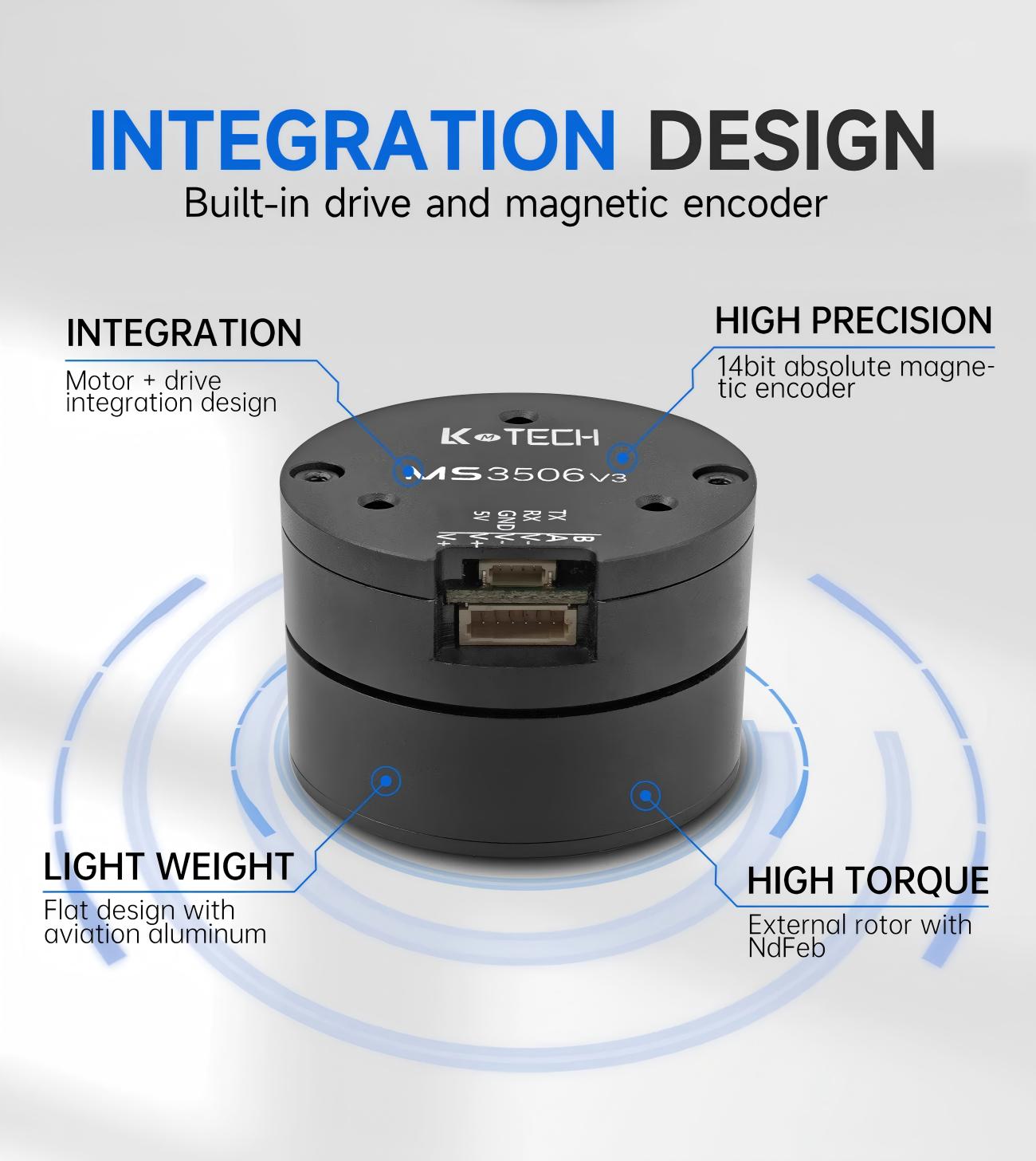 LKMTECH MS3506-V3 Motor detail image 2