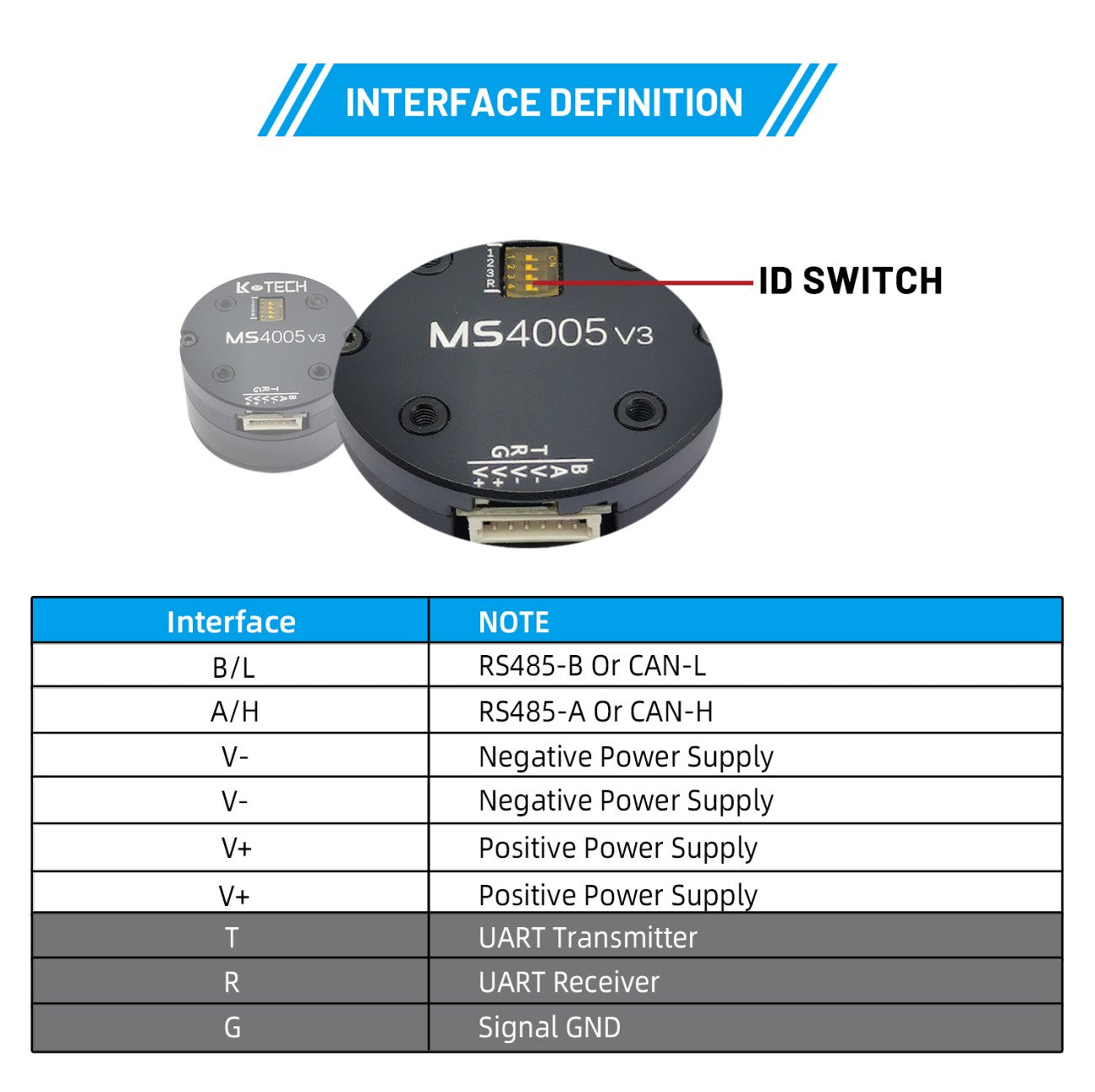 LKMTECH MS4005-V3 Motor detail image 5
