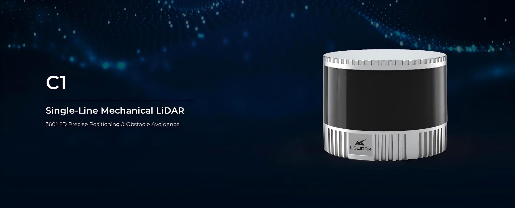 LSLIDAR C1 LiDAR | Robot LiDAR Sensor for Robotics & Mapping detail image 1