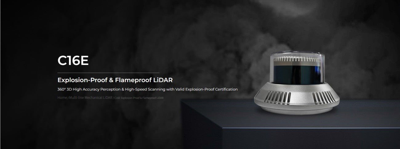 LSLIDAR C16 LiDAR | Robot LiDAR Sensor for Robotics & Mapping detail image 9