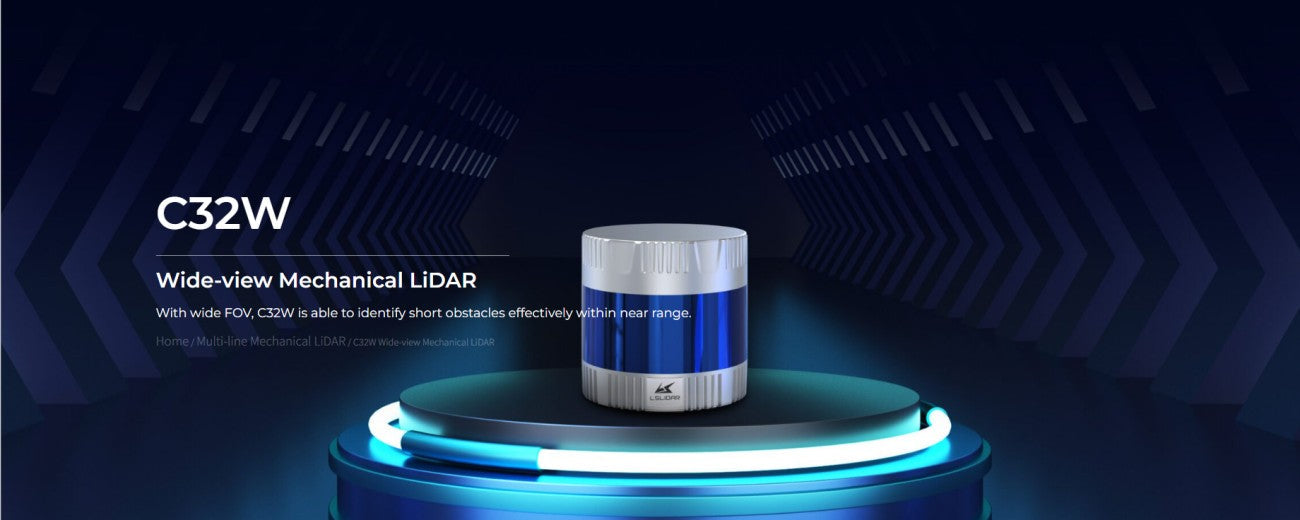 LSLIDAR C32 LiDAR | Robot LiDAR Sensor for Robotics & Mapping detail image 9