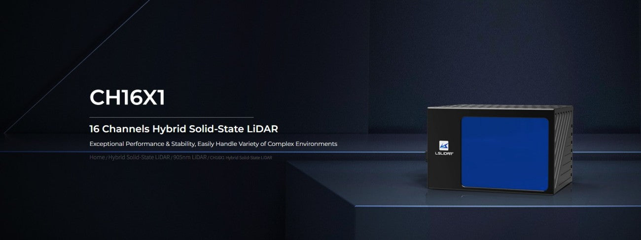 LSLIDAR CH16X1 LiDAR | Robot LiDAR Sensor for Robotics & Mapping detail image 1