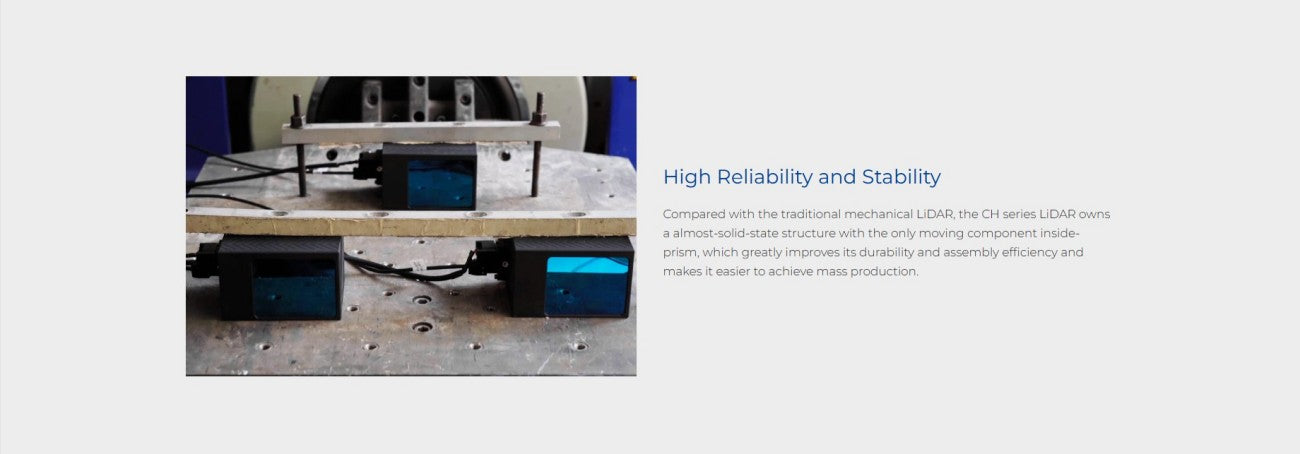 LSLIDAR CH16X1 LiDAR | Robot LiDAR Sensor for Robotics & Mapping detail image 3