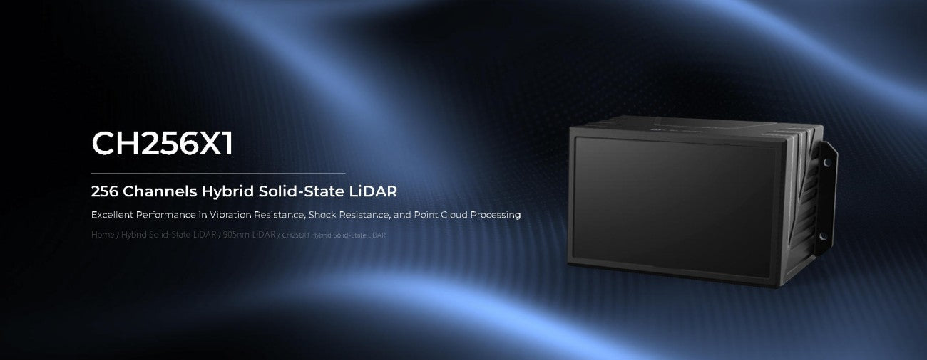 LSLIDAR CH256X1 LiDAR | Robot LiDAR Sensor for Robotics & Mapping detail image 1