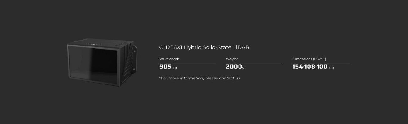 LSLIDAR CH256X1 LiDAR | Robot LiDAR Sensor for Robotics & Mapping detail image 3