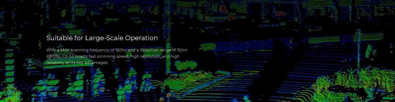 LSLIDAR CX-S3 LiDAR | Robot LiDAR Sensor for Robotics & Mapping detail image 3