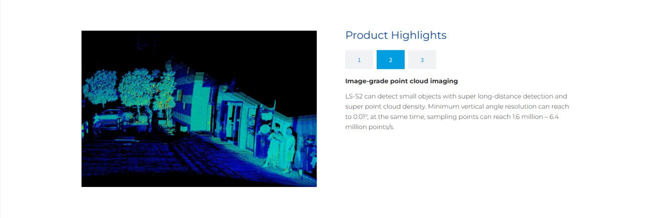 LSLIDAR LS-S2 Series LiDAR | Robot LiDAR Sensor for Robotics & Mapping detail image 5