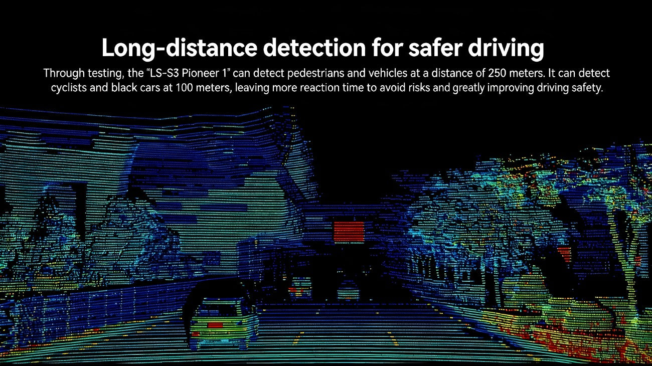 LSLIDAR LS-S3 Series LiDAR | Robot LiDAR Sensor for Robotics & Mapping detail image 3